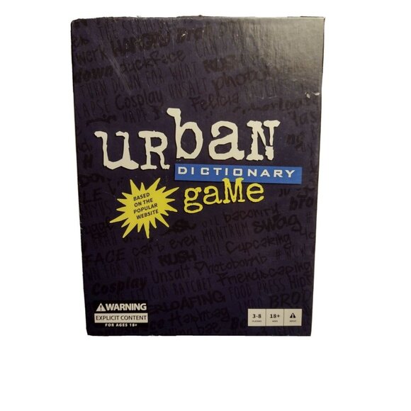 Urban Dictionary The Party Board Game of Slang Ages 18 3-8 Players Buffalo Games - Picture 1 of 6